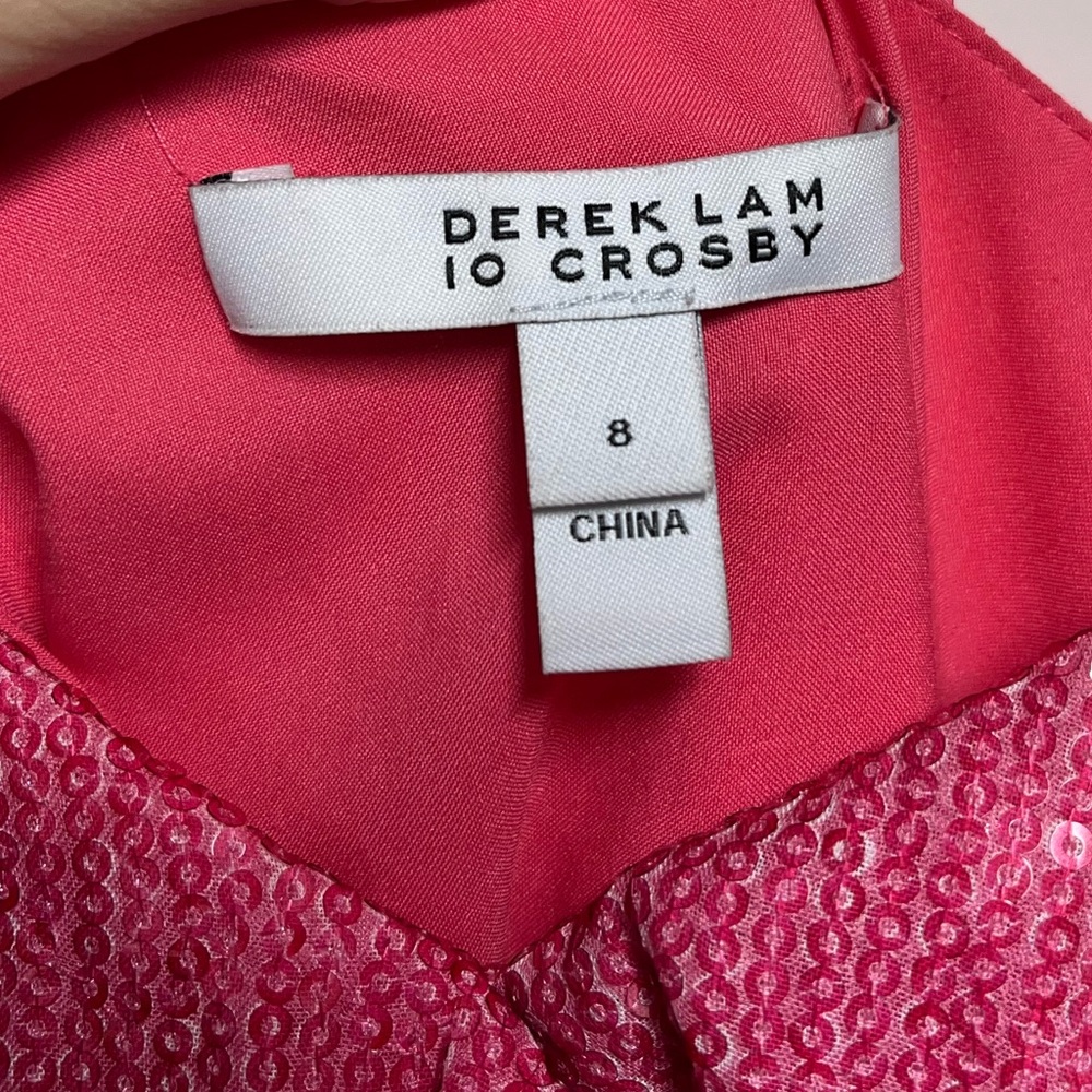 NEW Derek Lam 10 Crosby Gigi Ombré Sequin Minidress size 8 woman’s designer - Picture 7 of 11